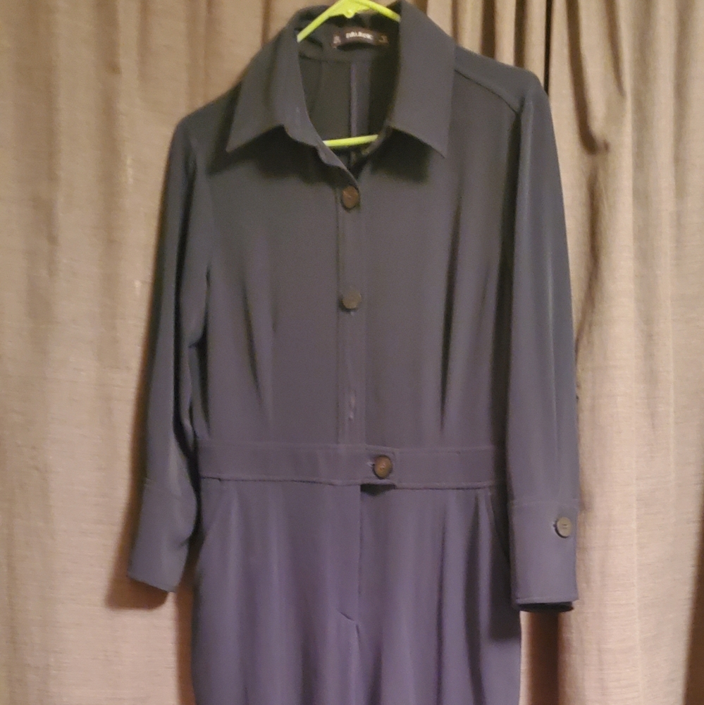 Like New Zara green jumper/romper